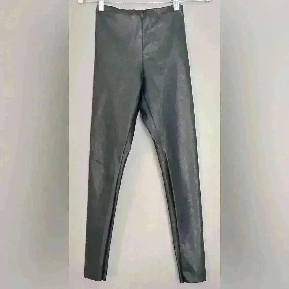 Mario Serrani Women's Faux Leather Leggings (409)